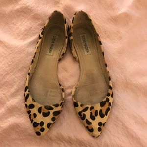 Steve Madden leopard flats | Size 9